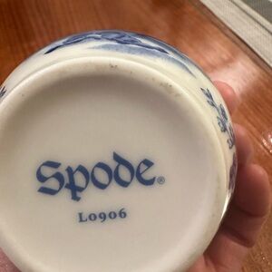 Spode Blue and White Patterned Bowl